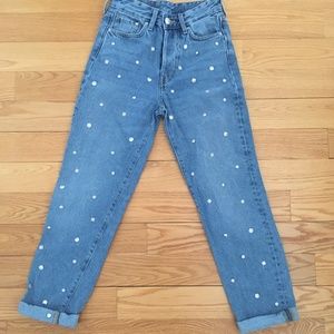 VINTAGE FIT HIGH WAIST DENIM